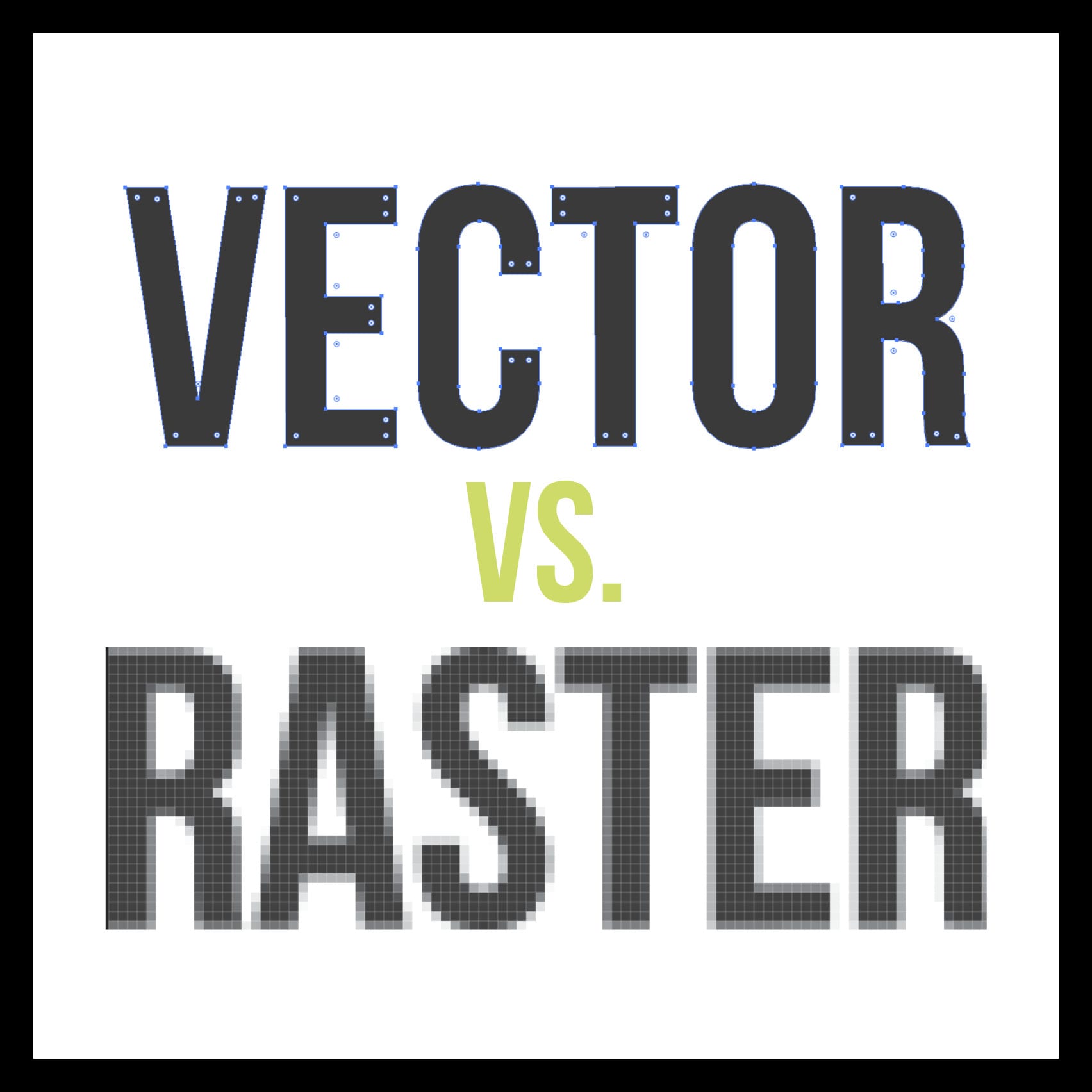 vector 2d vs vector 3d vs raster 3d