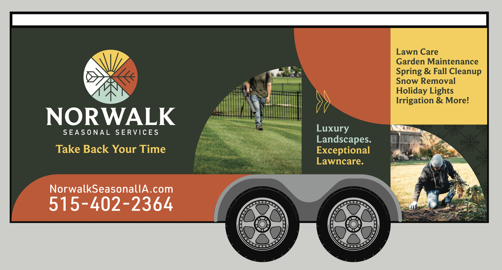 Norwalk Seasonal Trailer Wrap