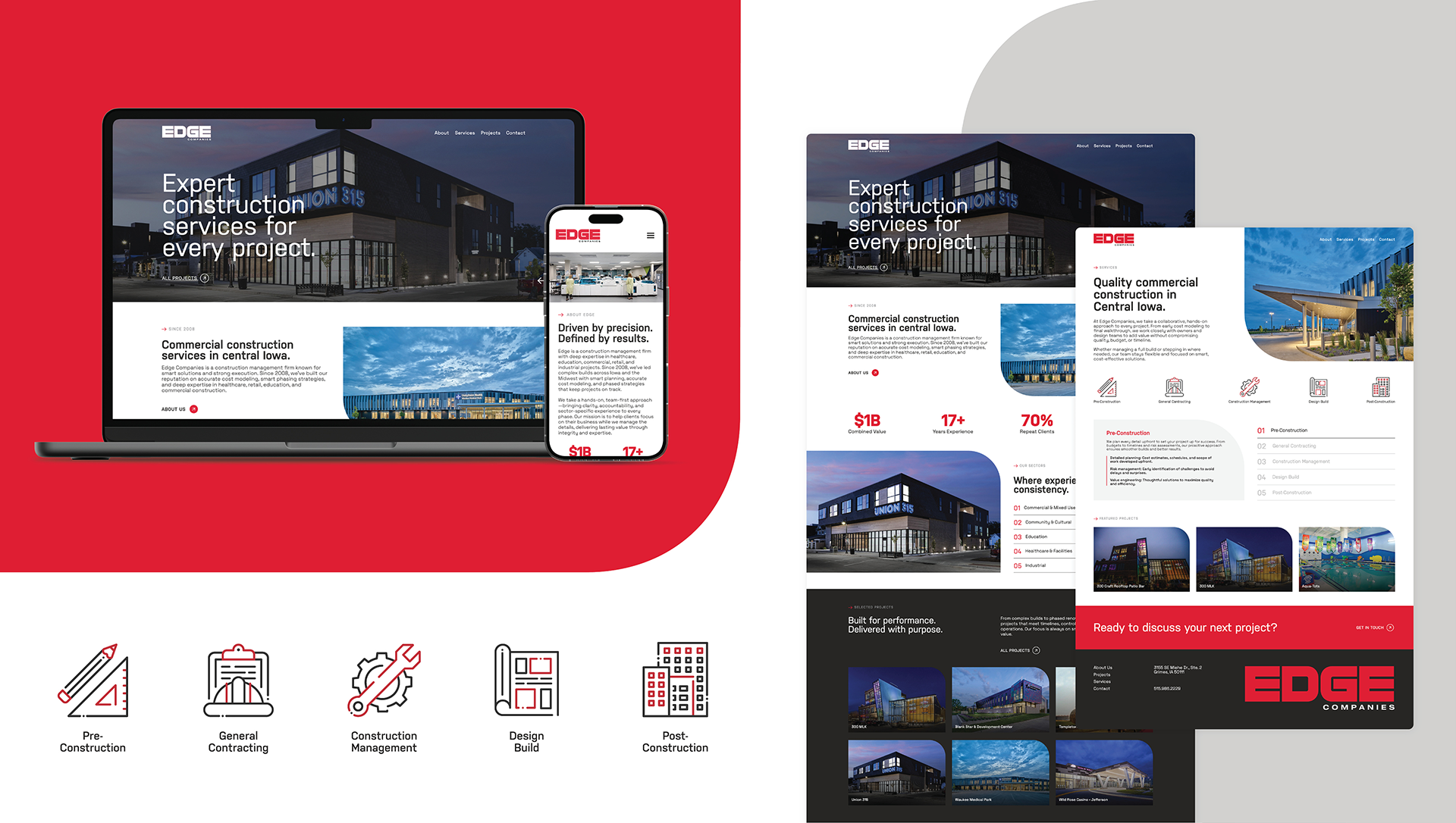 Edge Companies Website Design & Development