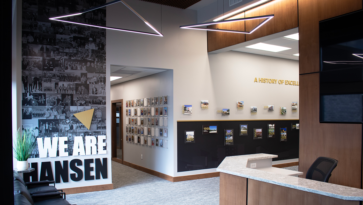 Hansen Company Office Graphics