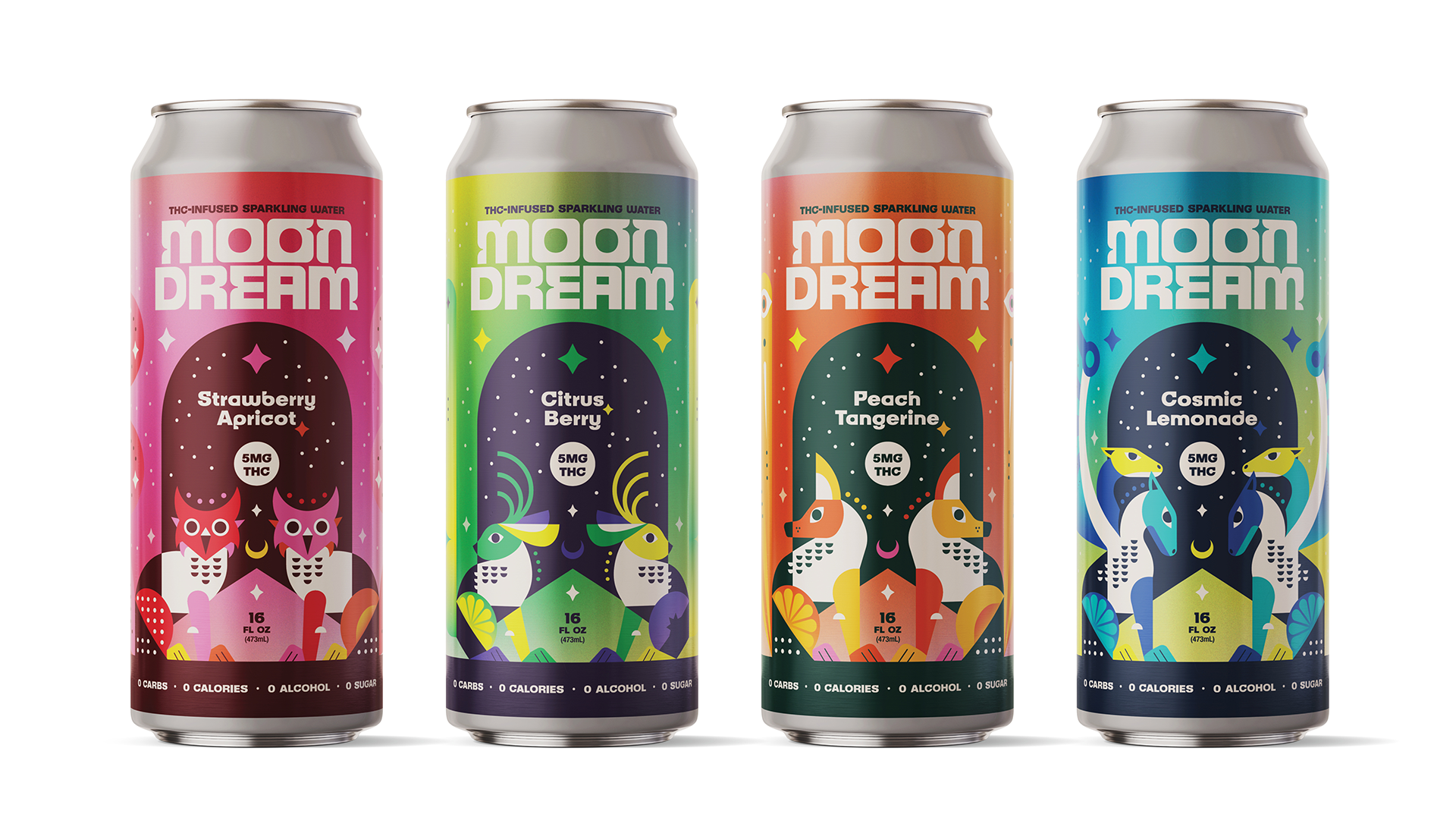 Moondream Can Design & Packaging